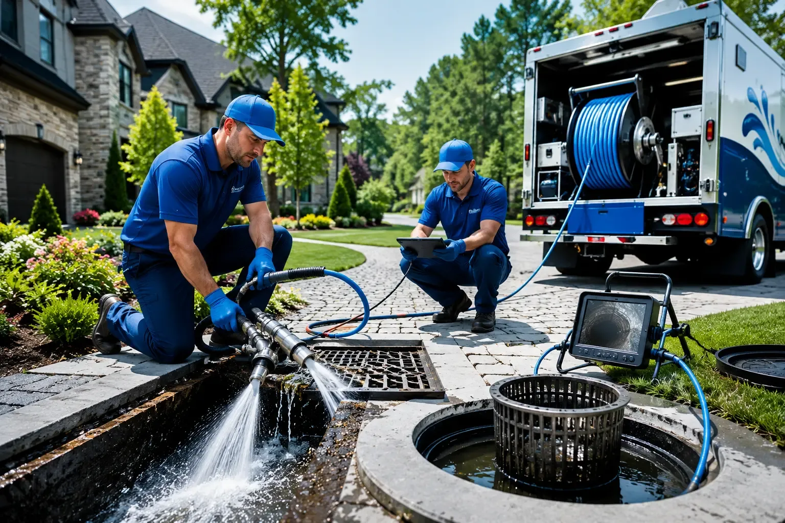 Local outdoor drain cleaning professionals in Oaks, OK